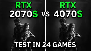 RTX 2070 SUPER vs RTX 4070 SUPER  Test In 24 Games at 1440p  2024 [upl. by Spear]