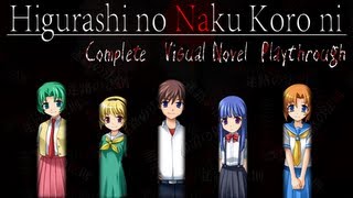 Higurashi 25 Watanagashi Fin [upl. by Norse]