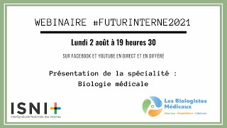 Webinaire Les biologistes médicaux  présentation de la spécialité Biologie médicale [upl. by Arihay]