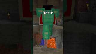 POV Youre an End Block in Minecraft [upl. by Uok]