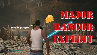 How To Cheese The Rancor  Jedi Survivor [upl. by Meela]