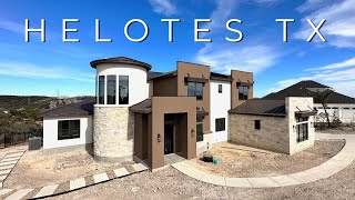 Must See INSIDE Modern Home in Helotes Texas  INTEGRITY HOMES  5Bd 4Ba 4250Sf  4K [upl. by Hainahpez]