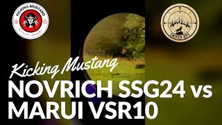 Novritsch SSG24 vs Tokyo Marui VSR [upl. by Parrnell]