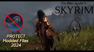 How to prevent Steam updates  Skyrim Modded Edition  2024 [upl. by Noek]