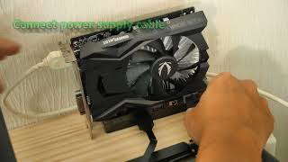 GeForce GTX1650 as external GPU using EXP GDC video card dock [upl. by Elyag]