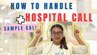 How to handle Hospital Call Medical ward and ER sample calls  Eulie Tan [upl. by Reine]