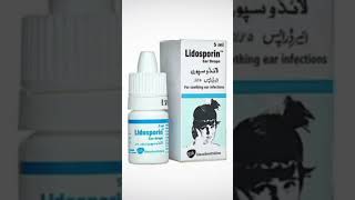 Lidosporin ear drop uses in urdu Benefits side effects and dosage earinfections earinfection [upl. by Lenahs]