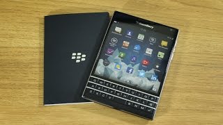 BlackBerry Passport unboxing and first impressions [upl. by Eidson]