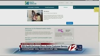 MA Health Exchange Looks To Improve Customer Service [upl. by Culliton]