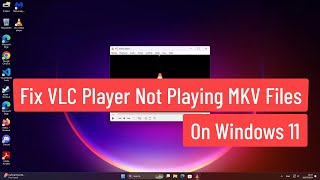 Fix VLC Player Not Playing MKV Files On Windows 11 [upl. by Leunamesoj639]