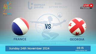 2024 ECH B Men  France v Georgia [upl. by Sirromaj]