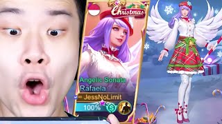 Skin Terbaru Rafaela Kualitas Rp1000000  Mobile Legends [upl. by Nickolai339]