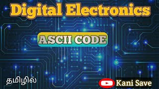 ASCII CODE in tamil explanation [upl. by Nybor]