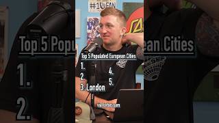 Top 5 Most Populated Cities In Europe Can You Guess Them shorts top5 london europe [upl. by Adnirol]