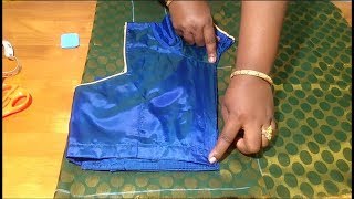 Basic blouse cutting in easy method [upl. by Jocelyn]