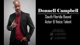 Demo Reel  Donnell Campbell [upl. by Wiltz]