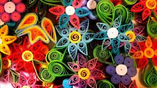 Martisoare Handmade Quilling  papercraft paperflowers [upl. by Ialohcin32]