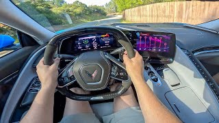 2024 Corvette Z06 POV DRIVE Review 060mph 26s [upl. by Notsrik]