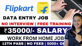 🔥Permanent Work From Home  12th Pass No Interview  No Investment  Anybody Can Apply [upl. by Ahsikahs571]