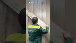 Installation of Wall Panels MDF Classic Stella  Montaji Duvar Lambri MDF Classic Stella [upl. by Adiana661]