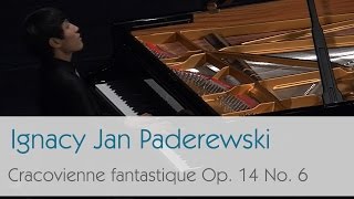 Ignacy Jan Paderewski  Cracovienne fantastique Op 14 No 6  Myeong Hyeon Kim [upl. by Hamburger]