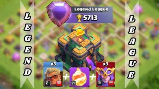 Push Legend League TH14 Road to 5800🏆 Day 18 [upl. by Amelina]