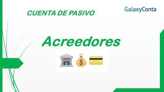 ACREEDORES DIVERSOS Contabilidad 🔴👨⚖️🏛💴 VÍDEO 43 [upl. by Emelda81]