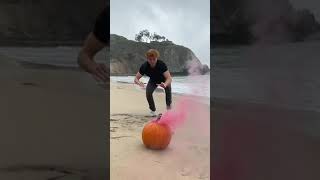 Trapping smoke inside of a pumpkin for 24 hours👀😱 [upl. by Lleinnad]