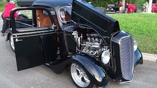 1937 Ford Pick Up Street Rod Nationals South Plus 2014 [upl. by Eyaf]