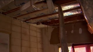 Hurricane Helene sends tree through roof of Casselberry home [upl. by Enihpesoj]