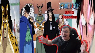 SP13  The Log of the Rivalry The Straw Hats vs Cipher Pol Reaction [upl. by Spence377]