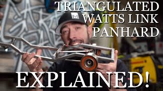 Suspension Basics 03 Watts Link Triangulated Four Link and Panhard Bar Explained [upl. by Ibocaj]