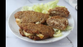 PANZEROTTI di CARNE cotti in friggitrice ad aria Buonissimi [upl. by Trofmoc684]