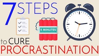 Procrastination – 7 Steps to Cure [upl. by Ilyak]