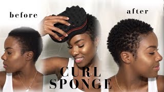 Curl Sponge Tutorial  Nia Hope [upl. by Ayotaj138]