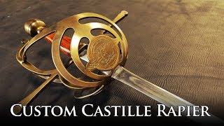 Fully Custom Castille Rapier  Gear Review [upl. by Wolram127]