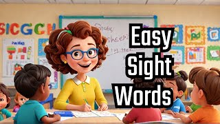 sight words for kids sight words kindergarten first grade rhymes [upl. by Ahsemat868]