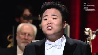 NEUE STIMMEN 2015  Final Chen Dashuai sings quotSalut demeure chaste et purequot Faust Gounod [upl. by Sidwohl]