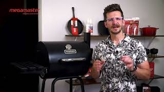 How to with Megamaster Episode 6  How to smoke on a kettle braai or small smoker [upl. by Fabrin]