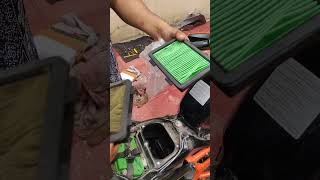 KTM Duke 390 Air filter change Duke 390 250 Air filter change shotrs shortvideo shortvideo [upl. by Ahsilahs579]