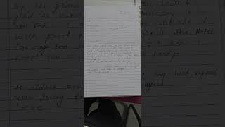 Informal letter  how to write informal letter  harihar sir English Wale ytshorts education [upl. by Haldan]