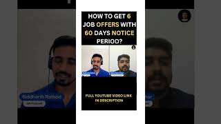 Notice period in Naukri profile  Notice Period Negotiation Tips  90 days notice period [upl. by Doowyah]