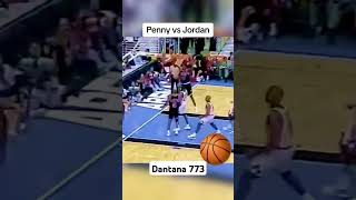 PENNY HARDAWAY vs MICHAEL JORDAN IN 1995  shorts NBA PennyHardaway [upl. by Okun]