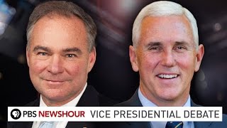 Watch the 2016 Vice Presidential Debate between Mike Pence and Tim Kaine [upl. by Anirav300]