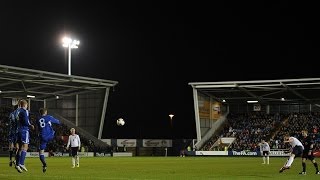 Southamptons James WardProwse brilliant freekick England U21s vs San Marino 90 [upl. by Lunsford]