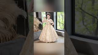 Ball gown for little princess fashiondesign beautiful latest [upl. by Carola]