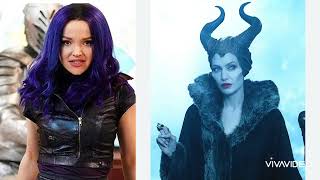 Descendants 1234 VS Original Disney movie villains as their parents [upl. by Eednim]