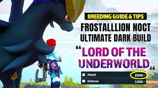 Frostallion Noct STRONGEST Dark Attack Pal  Breeding amp Build  Palworld [upl. by Annaoi575]