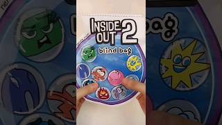 Inside out 2 blind bag 인사이드아웃2 감정구슬 블라인드백 insideout papercraft blindbag disney 종이놀이 인사이드아웃2 [upl. by Aicenav]