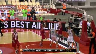 Highlights Olympiacos  Zalgiris Kaunas [upl. by Goulden986]